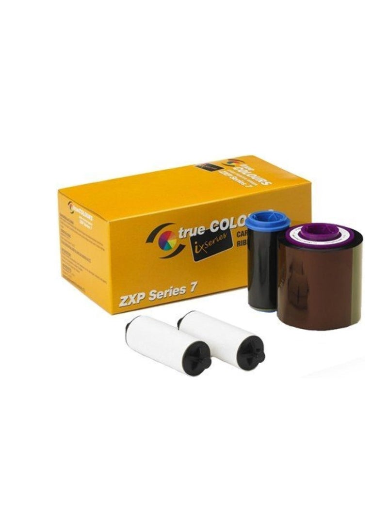 ZEBRA Zebra Technologies ZXP 7 Series colour ribbon, 800077-740EM (for 250 images(single-sided) or 125 images (dual-sided 