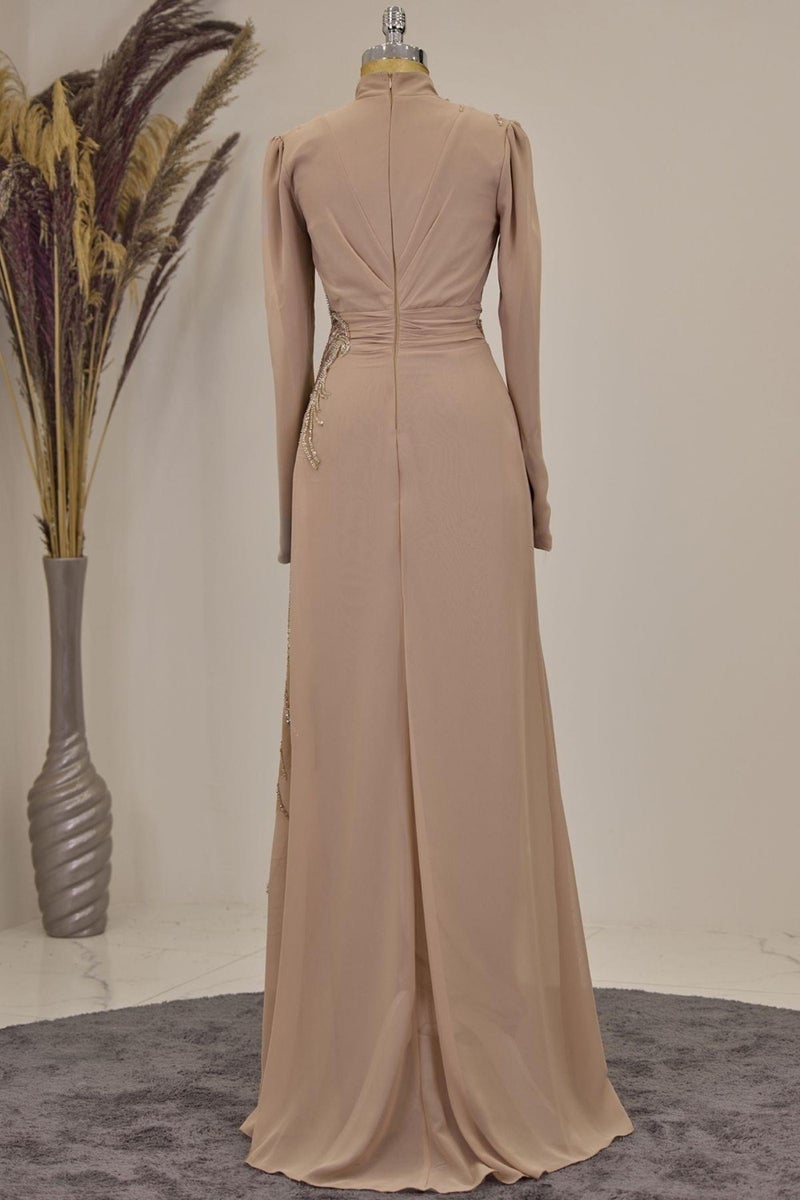 Esilanur Ebru Hijab Jumpsuit Gold - Image 3