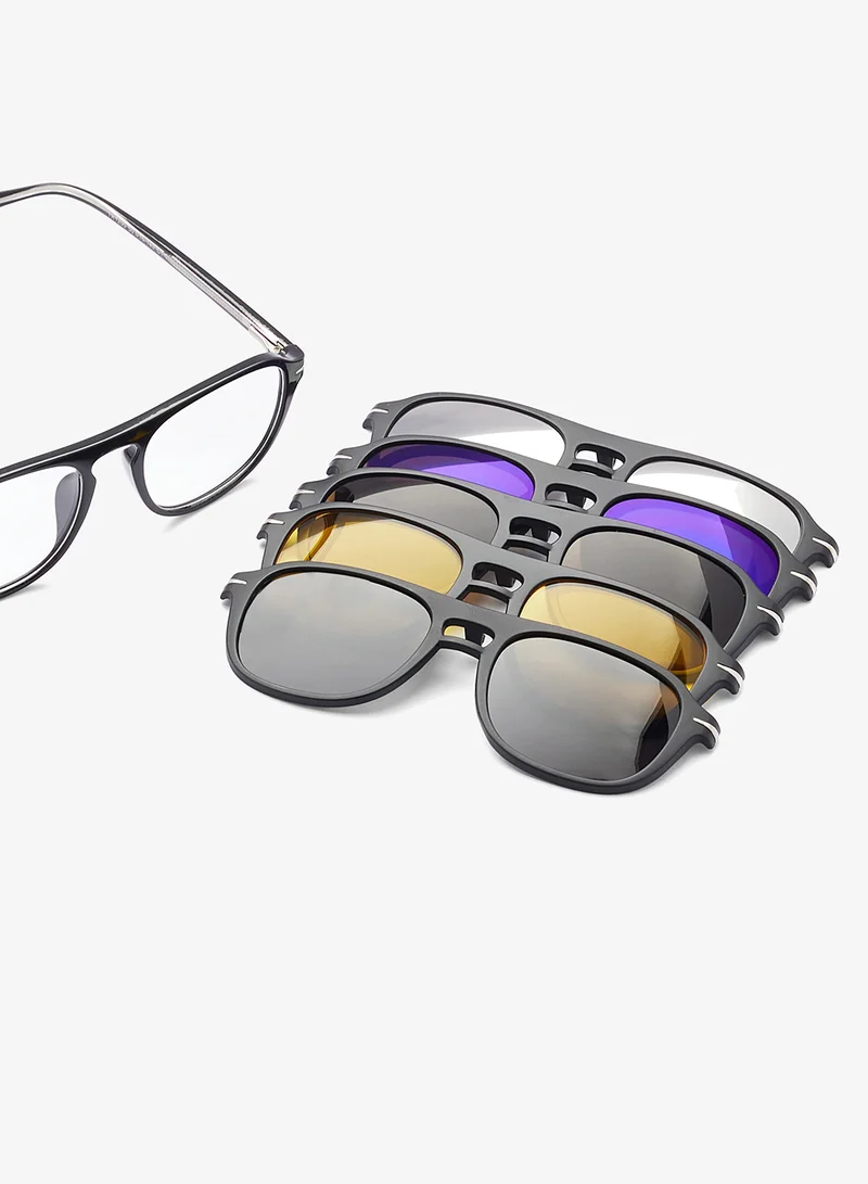 سفنتي فايف Polarized Lens Aviator Sunglasses