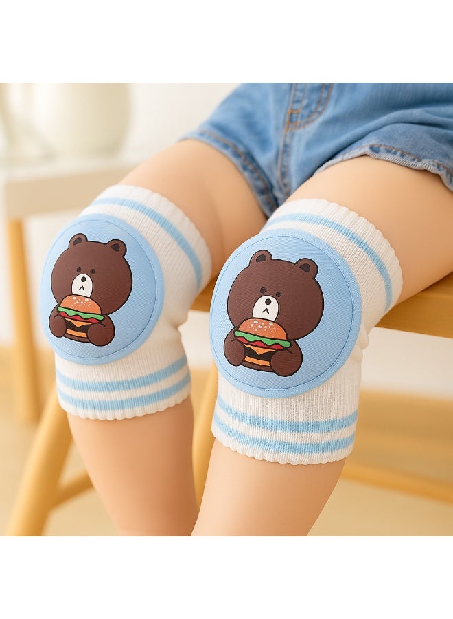 Baby Crawling Knee Pads (Bear Design) - Image 3