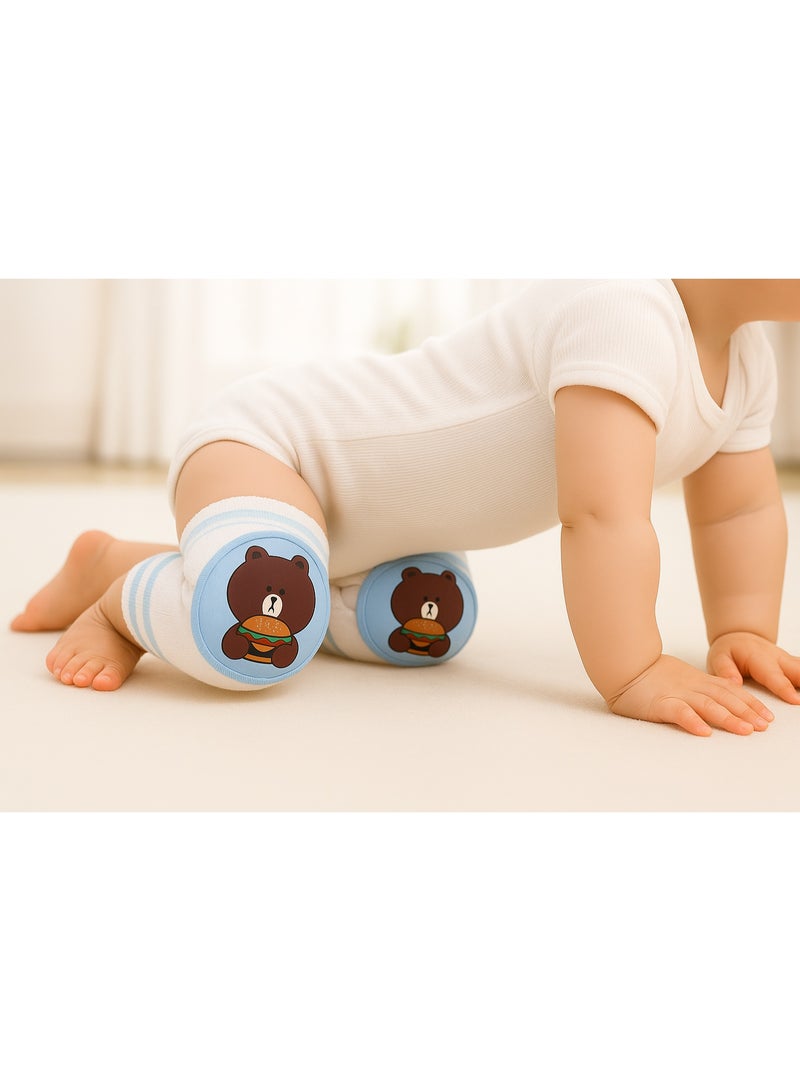 Baby Crawling Knee Pads (Bear Design) - Image 4