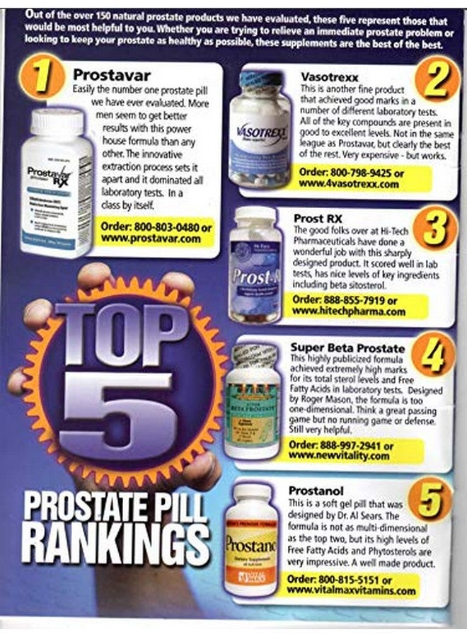 Prostavar Rx Proactive Prostate Support 505 Mg 90 Caps - Image 5