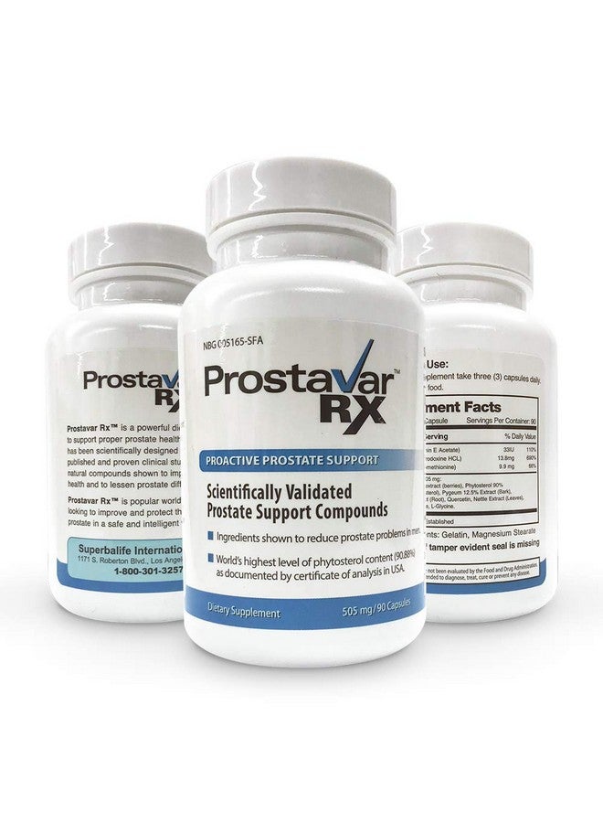 Prostavar Rx Proactive Prostate Support 505 Mg 90 Caps - Image 4