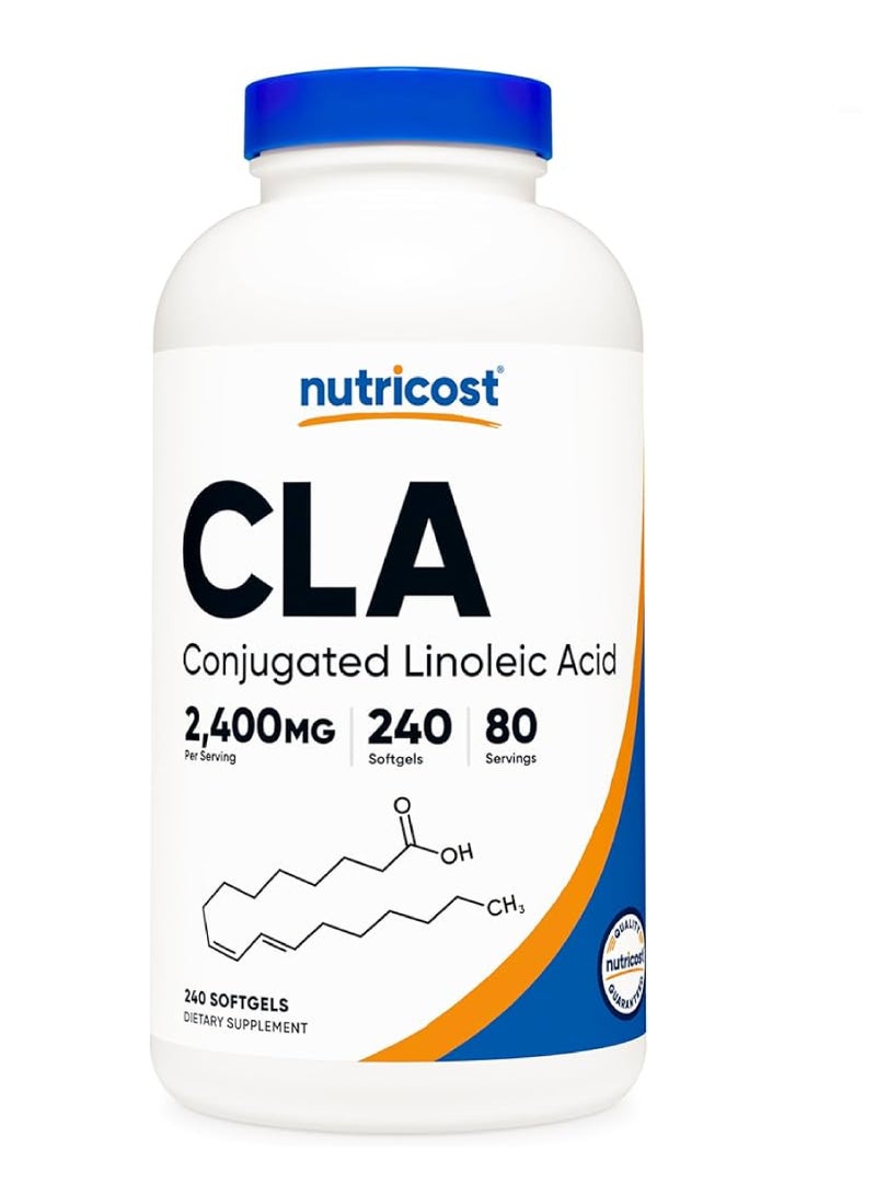NUTRICOST CLA 2,400MG S/G 240'S