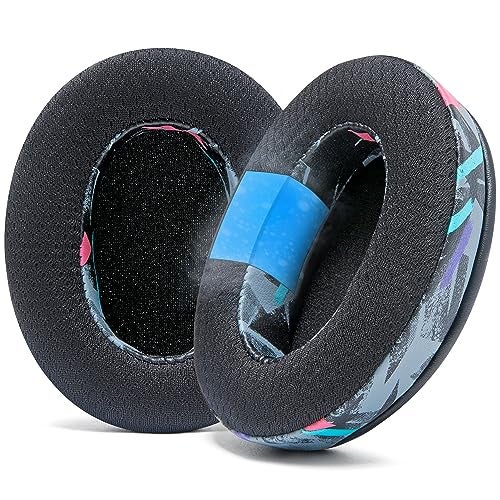 WC Freeze Crusher - Cooling Gel Earpads Compatible with Skullcandy Crusher, by Wicked Cushions - Fits Skullcandy Crusher & Hesh 3 Headphones, Soft Memory Foam, Cooler for Longer | 90's Black - Image 1