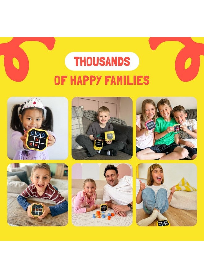 GiiKER Tic Tac Toe Bolt Game, Original 3-in-1 Handheld Puzzle Game, Portable Travel Games for Car Ride, Toys Gift Idea for Kids and Adults, Birthday Gifts for Boys Girls - Image 5