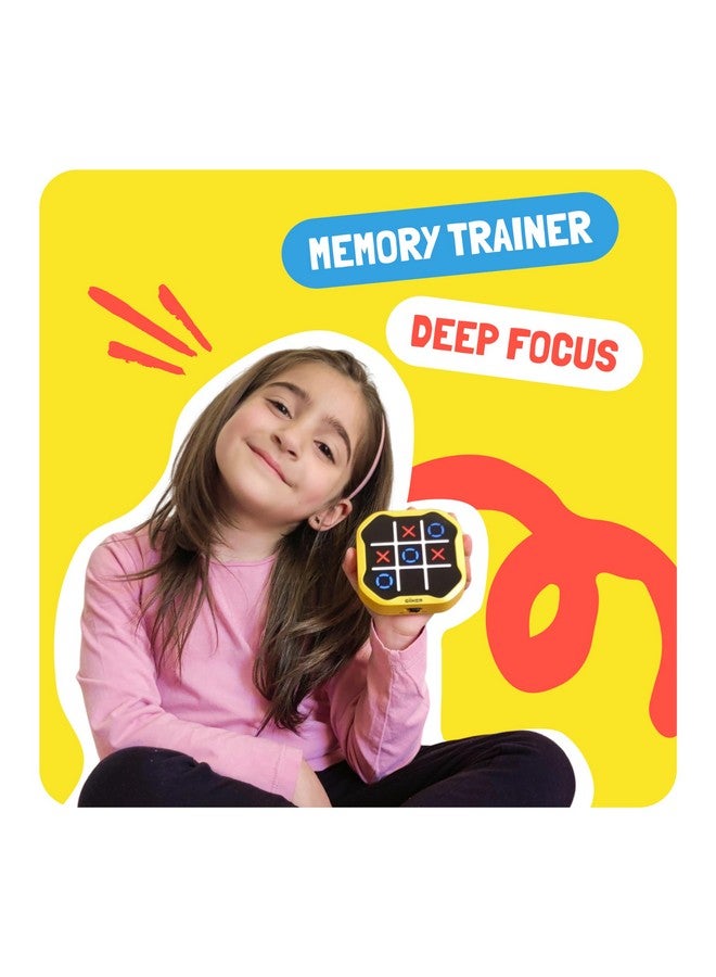 GiiKER Tic Tac Toe Bolt Game, Original 3-in-1 Handheld Puzzle Game, Portable Travel Games for Car Ride, Toys Gift Idea for Kids and Adults, Birthday Gifts for Boys Girls - Image 3