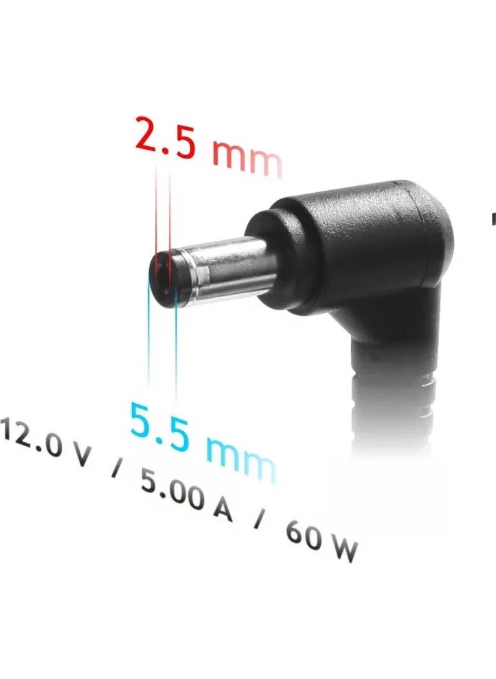 Ata Elektronik - Sony Jtx V9 SDM-HS53 Jtx V7 Compatible Adapter 12 Volt 5 Ampere (Compatible with 4 Ampere) 5.5mm 2.5mm - 12V 5A - Image 1