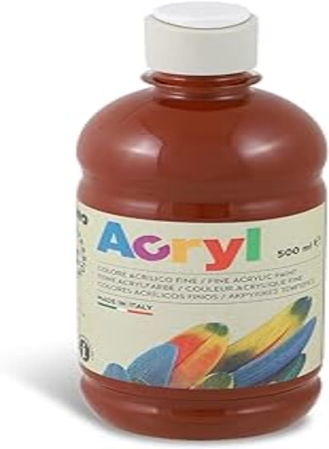 Primo 4003TA500730 Acrylic Paint, Burnt Siena