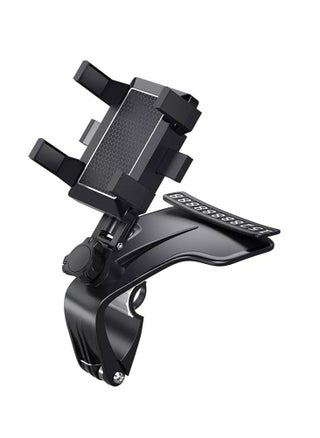 Versatile Car Phone Mount: Secure Your Smartphone On-the-Go with 360° Adjustable Clip for 3 to 7 Inch Devices, Can Installed in Sunshade, Rear View Mirror, Instrument Light Station - pzsku/Z0D4015D4C4E851AFDA42Z/45/_/1719340350/2c82ad16-6c37-40fe-b24e-deff4555da0e