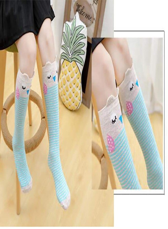 imucci Girl's Cotton Calf Length Stockings (43221-4295, Black, 6-7 Years) -6 Pairs - Image 5