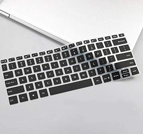 Justec Keyboard Protector Cover for Mi Notebook 14" RedmiBook Horizon Edition (Black) - Image 2