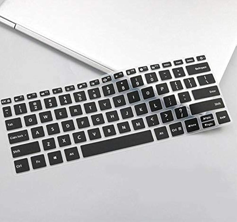 Justec Keyboard Protector Cover for Mi Notebook 14" RedmiBook Horizon Edition (Black) - Image 1