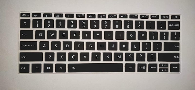 Justec Keyboard Protector Cover for Mi Notebook 14" RedmiBook Horizon Edition (Black) - Image 4