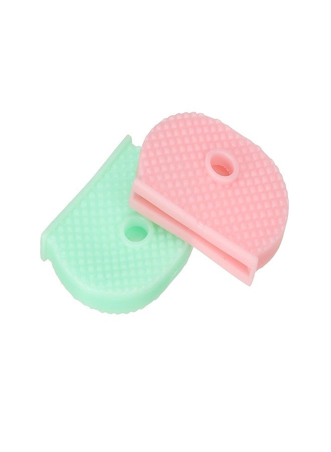 PATIKIL Key Caps Covers, 8 Pack Keys Ring Coding Tags Identifiers Silicone Case Shell Protector for Office House Apartment, 4 Assorted Colors - Image 3