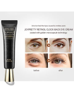 JoyPretty Retinol Anti Wrinkle Eye Cream Remove Eye Bags Puffiness Dark Circles Whitening Moisturizing Eyes Skin Care Remove Eye Bag Anti Puffiness Dark Circles Eye Gel Retinol Eye Serum 25g  - Image 3