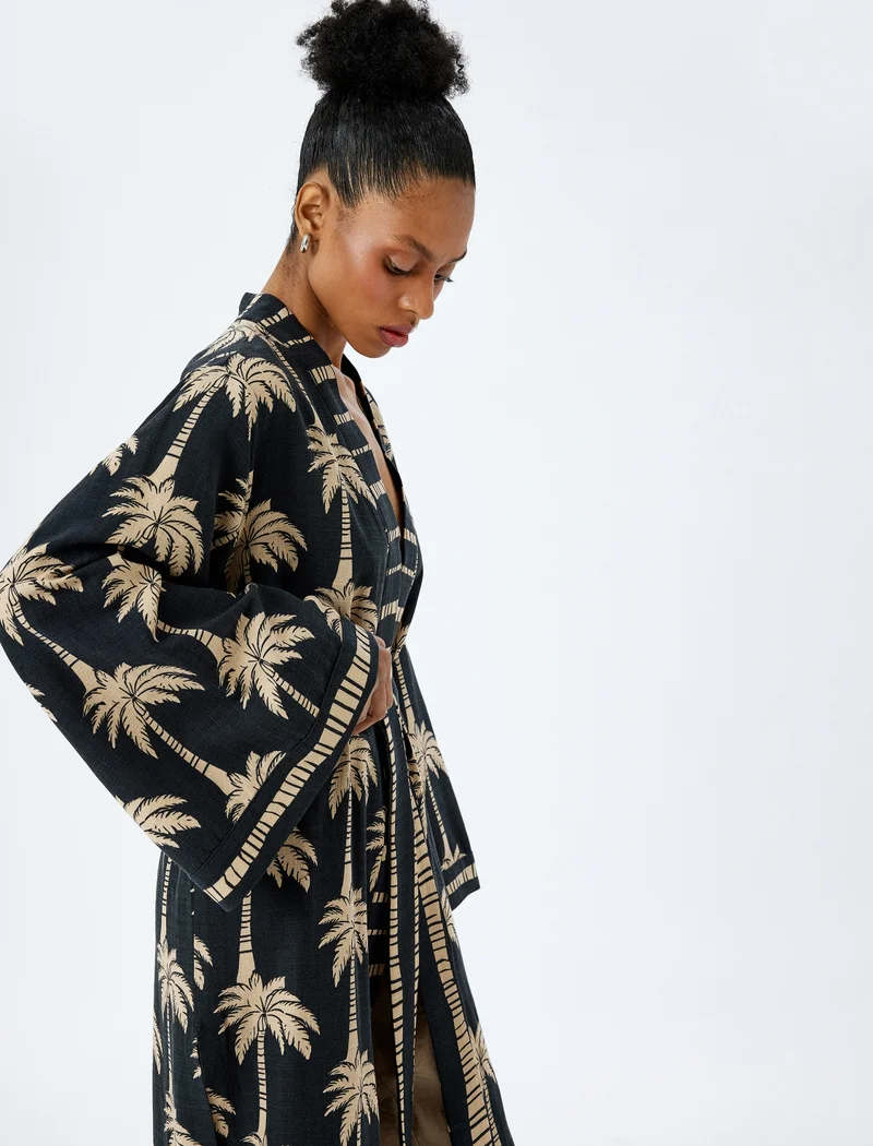 كوتون Belted Kimono
