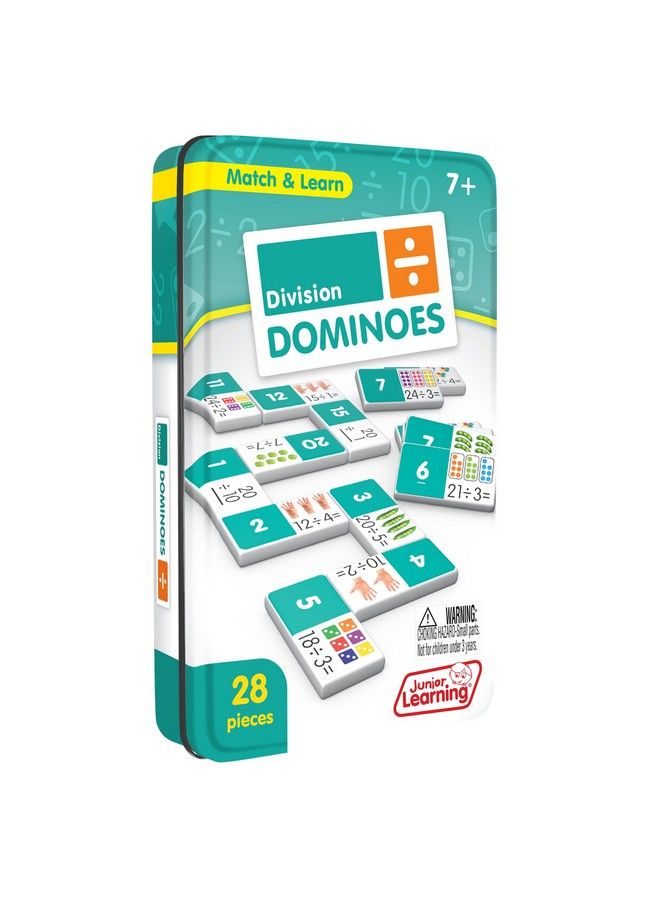 Junior Learning Division Match & Learn Dominoes Multi - Image 1