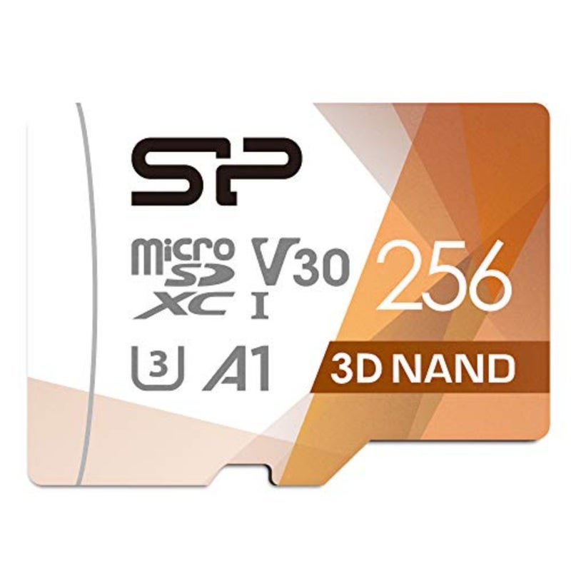 بطاقة ذاكرة Micro SD سعة 256 جيجابايت U3 SDXC microsdxc بطاقة ذاكرة MicroSD عالية السرعة لأجهزة Nintendo-Switch وWyze Cam والطائرة بدون طيار - Image 1