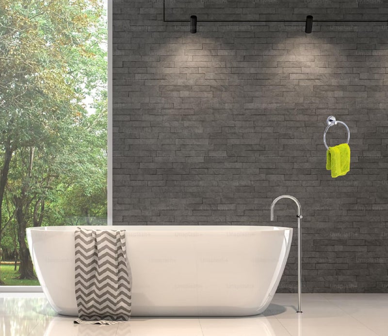 JAGGER JAG222 Round Towel Rings/Towel Holder/Hand Towel Stand/Cloth Hanger/Napkin Holder/Cloth Stand/Towel Holder for Bathroom/Kitchen/Washbasin (Chrome Finish, Pack of - 2) - Image 5