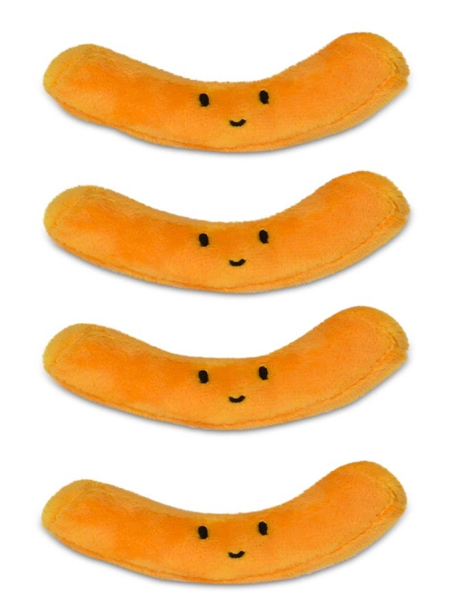 iscream Kraft Macaroni & Cheese 6.5" x 6" Pillow Set with 4 Plushie Macaroni Mini Pillows - Microwave Package - Image 3
