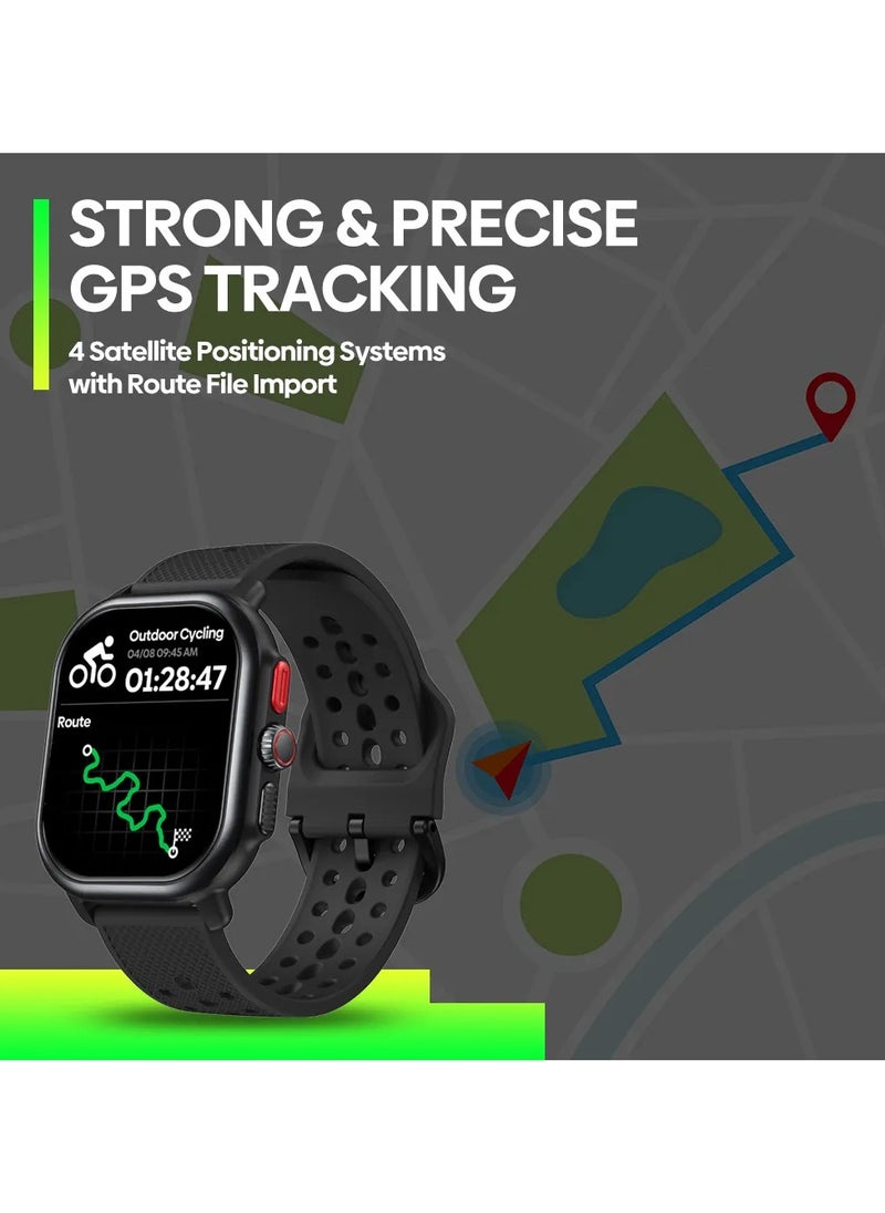 Zeblaze - New Zeblaze Beyond 3 PRO GPS Smart Watch 2.15 AMOLED Display Built-in GPS And Route Import Make Receive Phone Calls Smartwatch - Image 1