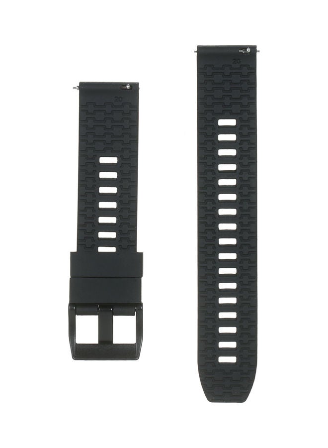 نيبمينينت سوار ساعة يد ذكية من السيليكون رمادي/أسود - Image 4