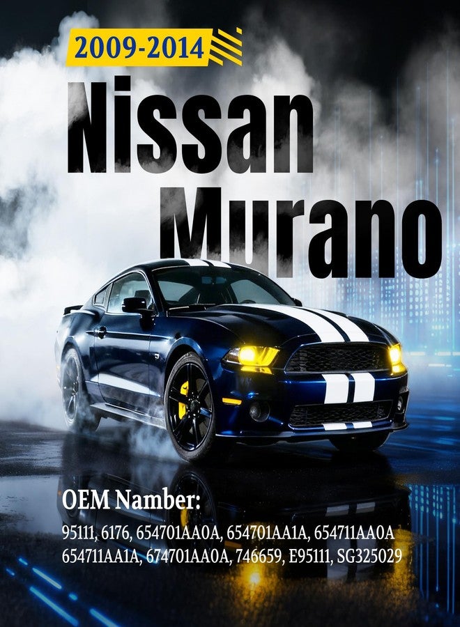 ARANA دعامات رفع غطاء المحرك من ARANA لسيارة نيسان مورانو 2009-2014 ذات 4 أبواب، 6176، ممتصات صدمات أمامية بديلة لغطاء المحرك تناسب نيسان مورانو 2011-2014 Exclusive LE S SL SV ذات بابين، قطعتان - Image 2