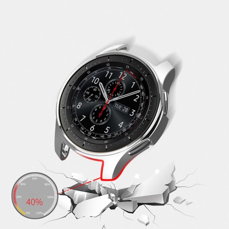 Replacement Watch Case Cover for Gear Watch Case TPU Soft Shell Shockproof Scratch Resistant Protective Frame Cover - Image 4