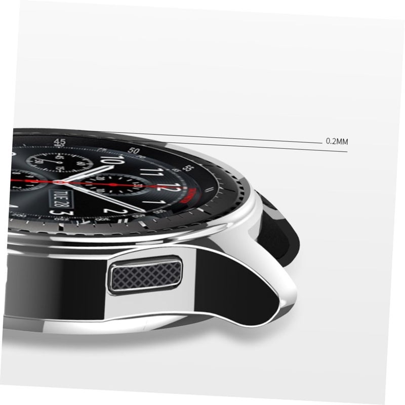 Replacement Watch Case Cover for Gear Watch Case TPU Soft Shell Shockproof Scratch Resistant Protective Frame Cover - Image 2
