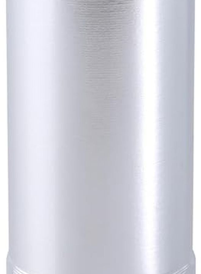 Silver Flashlight With Hidden Key Storage Compartment Secure Container - Image 2