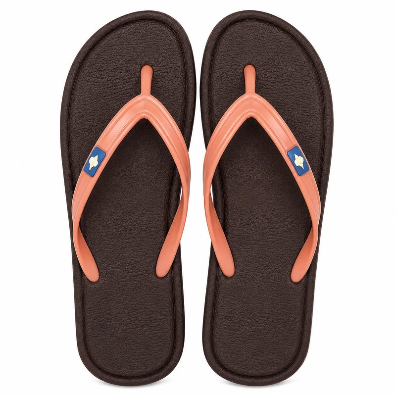 Casual Flip Flops Sandals for Men & Women, Lightweight Non-Slip Summer Slippers, Pink - Image 2