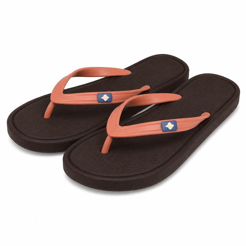Casual Flip Flops Sandals for Men & Women, Lightweight Non-Slip Summer Slippers, Pink - Image 1