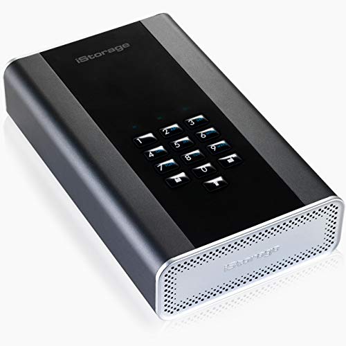 iStorage diskAshur DT2 256-bit 10TB | FIPS Level 3 Certified | Secure encrypted Desktop Hard Drive | Password Protected - Image 2