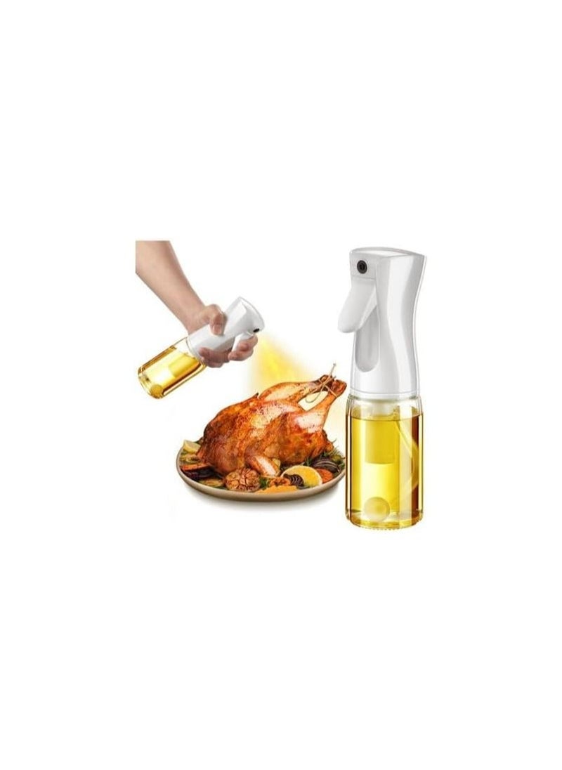 Spaceshoop Olive Oil Sprayer for Cooking 210ml Glass Oil Spray Mister Dispenser Bottles kitchen Gadgets Accessories for Air Fryer  - Image 2