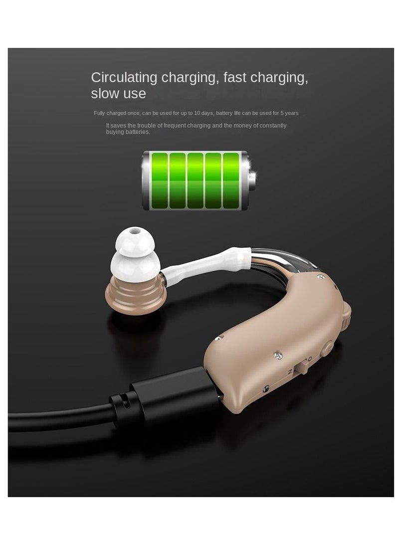 1-Piece Sound Amplifier Hearing Enhancement Device With Charging Compartment - Image 4