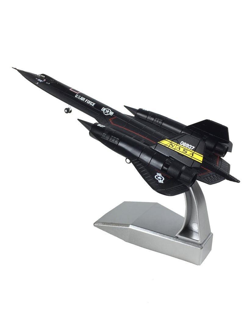 1/144 Diecast Military Model Fighter Jet Model Plane SR-71 Blackbird Airplane Model for Collection or Gift  - Image 1