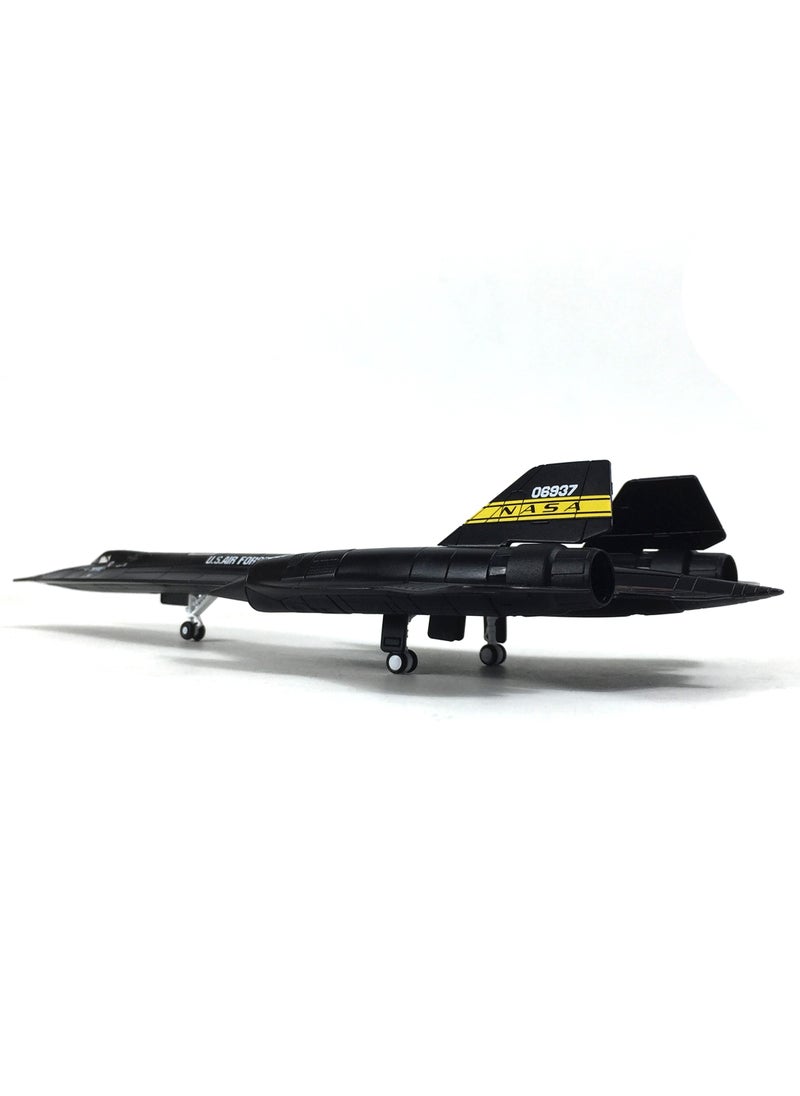 1/144 Diecast Military Model Fighter Jet Model Plane SR-71 Blackbird Airplane Model for Collection or Gift  - Image 2