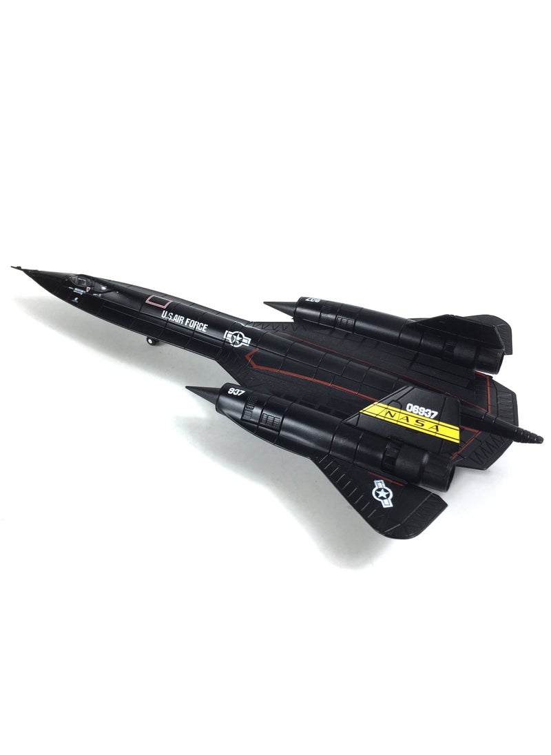1/144 Diecast Military Model Fighter Jet Model Plane SR-71 Blackbird Airplane Model for Collection or Gift  - Image 3