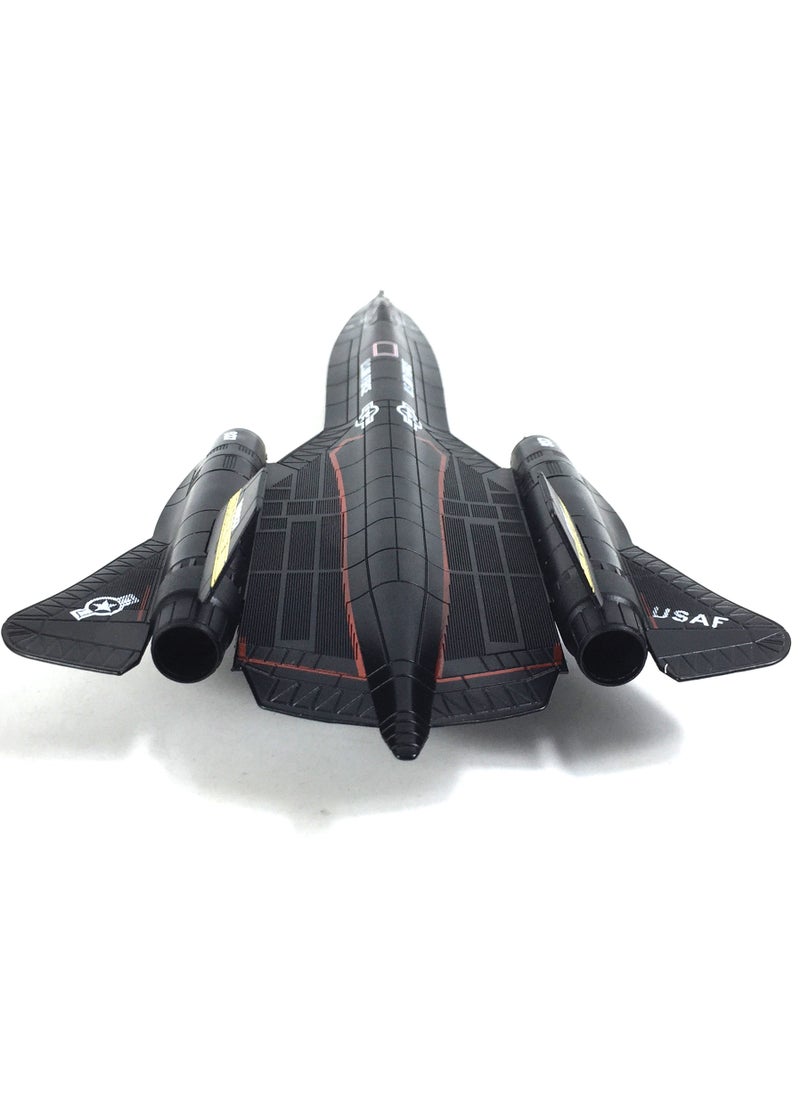1/144 Diecast Military Model Fighter Jet Model Plane SR-71 Blackbird Airplane Model for Collection or Gift  - Image 4