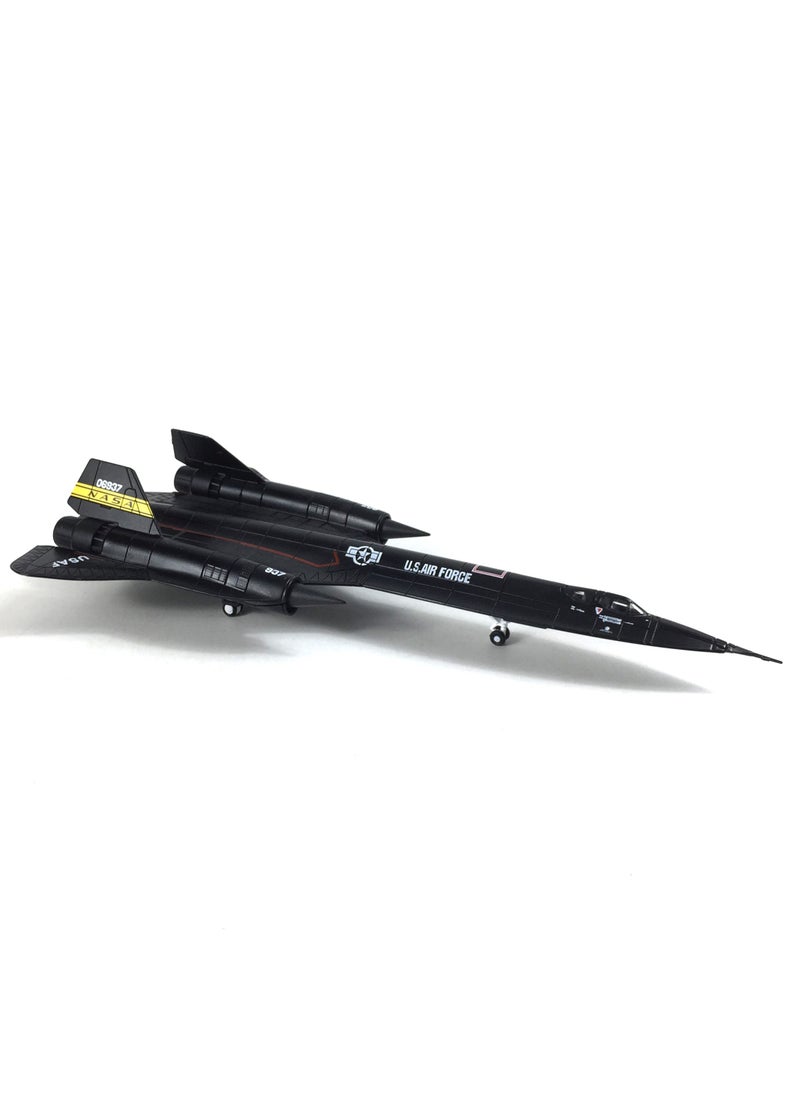 1/144 Diecast Military Model Fighter Jet Model Plane SR-71 Blackbird Airplane Model for Collection or Gift  - Image 5