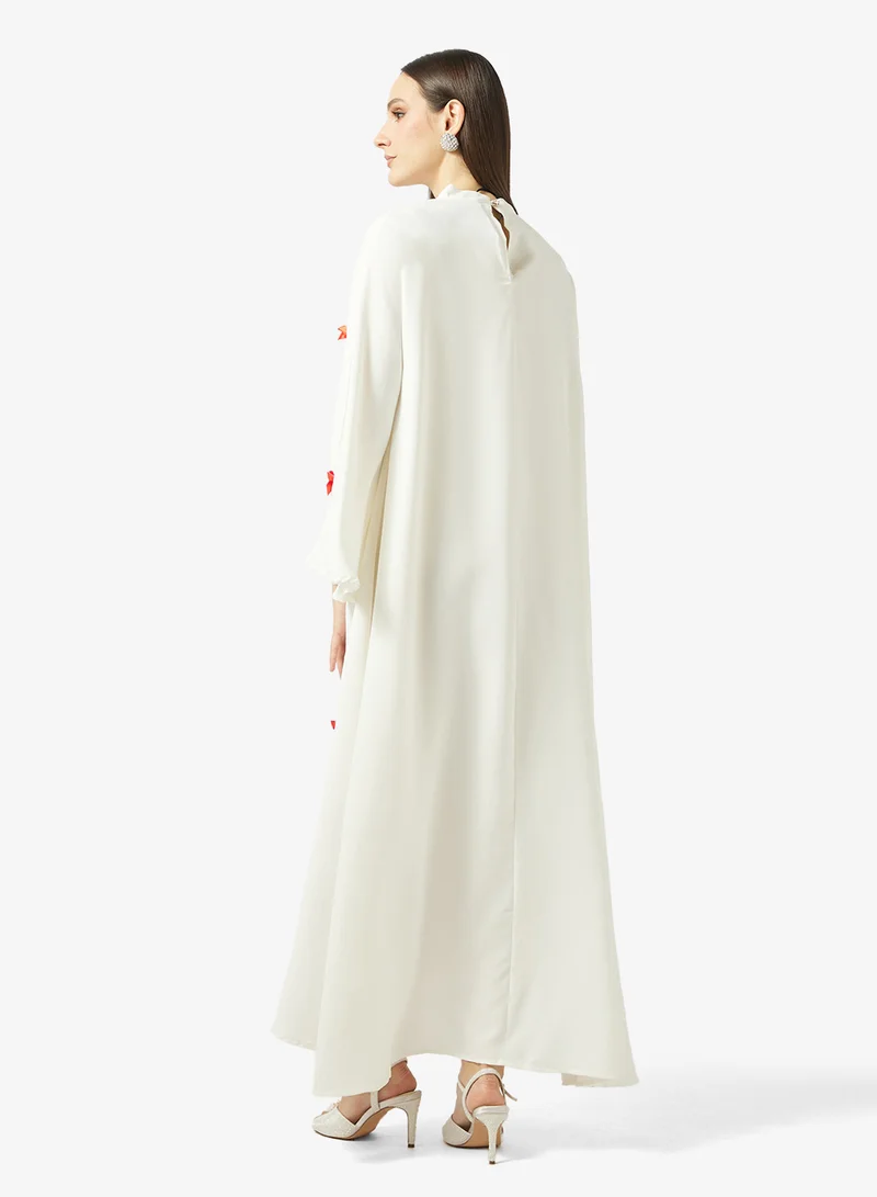 خزانة Abaya With Bow Detail