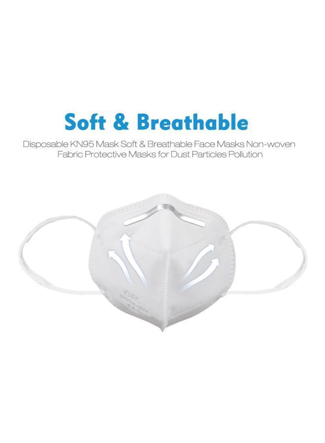 نيبمينينت مجموعة من 10 أقنعة KN95 للاستخدام مرة واحدة - Image 2
