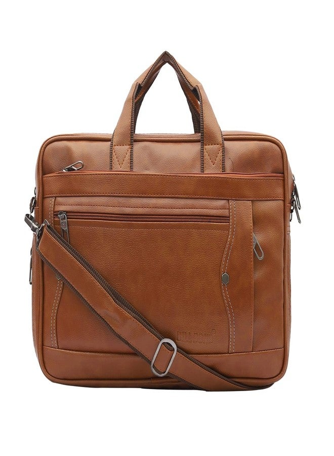 BILL BOND Professional Laptop Messenger Bag | Water Resistant | With Rainproof Zippers | Tablet Compartment | Multiple Organisers | Office Bag for Men & Women - Image 1