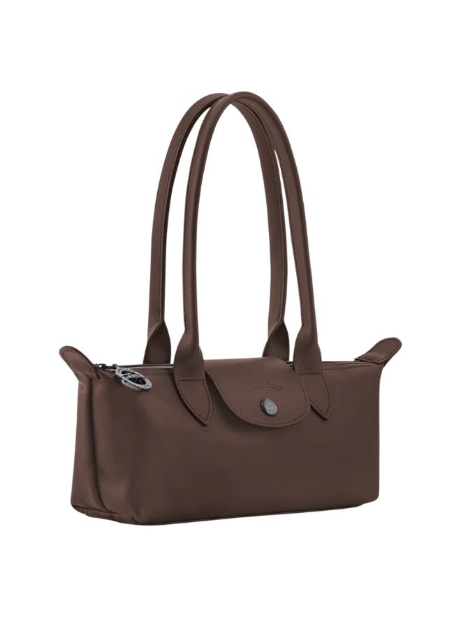 Longchamp Le Pliage Chocolate Brown Slim Baguette Underarm Shoulder Tote Bag - Image 2