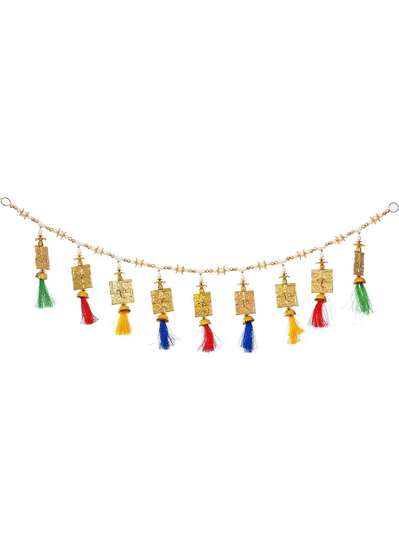 Saugat Traders Saugat Traders Main Door Hanging Toran for Home Decoration-Pooja Room Decoration-Room Decor- Bandarwar-Bandarwal  - Image 3