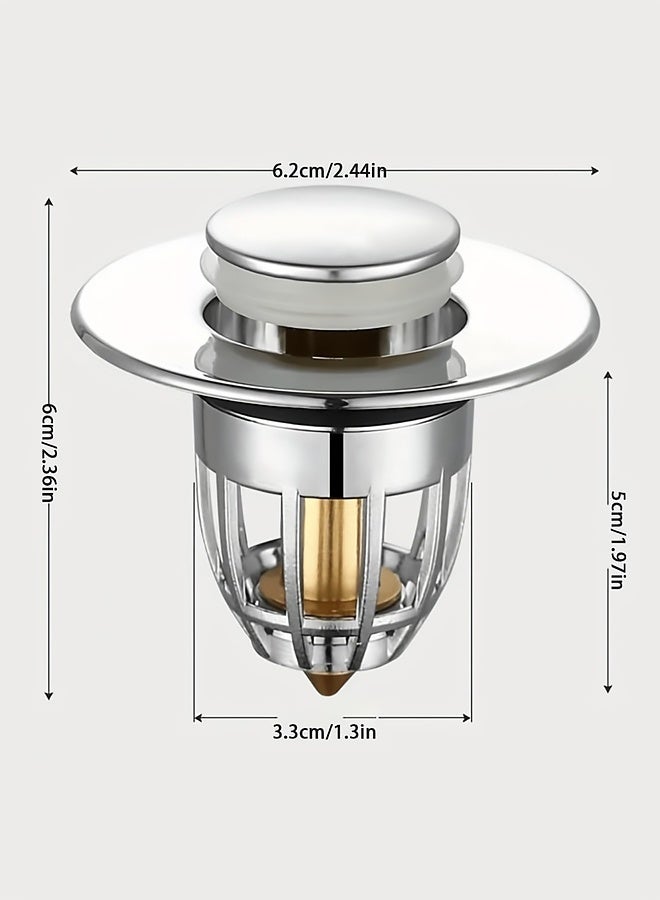 حوض غسيل شامل سدادات مغسلة غسيل غسيل غسيل مضاد للرائحة حوض غسيل نحاسي مكعب قلب مغسول سدادة مغسلة نوع سدادات مغسلة مصفاة مغسلة مغطس ماسك الشعر، ملحقات الحمام - Image 2