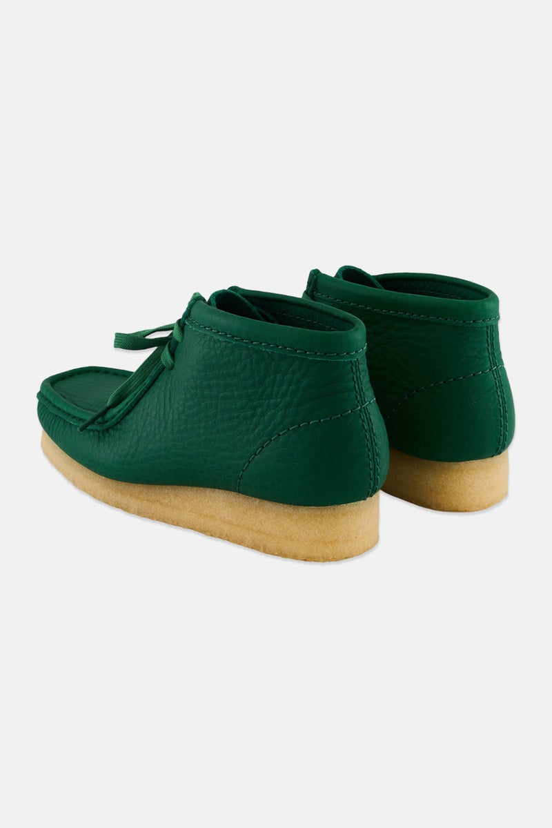 clarks Women Wallabee Standard Lace Up Casual Shoes, Teal Green  - Image 2