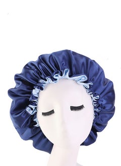 JoyousSto Women's Adjustable Double-Sided Satin Silk Soft Hat Soft Double-Sided Sleeping Cap  - Image 1