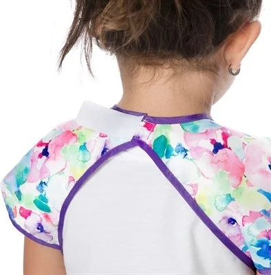 بمبكنز Short Sleeve Apron (Age 1-3) - Watercolor